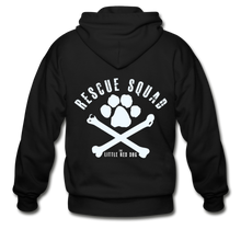 Load image into Gallery viewer, Pack Leader Adult Zip Hoodie (Red or Black) - black