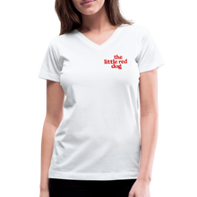 Load image into Gallery viewer, Women's TLRD V-Neck T-Shirt - white