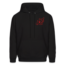 Load image into Gallery viewer, 'I fucking love dogs' Hoodie - black