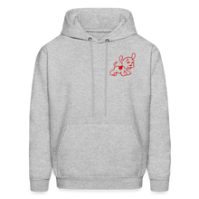 Load image into Gallery viewer, 'I fucking love dogs' Hoodie - heather gray