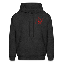 Load image into Gallery viewer, 'I fucking love dogs' Hoodie - charcoal grey