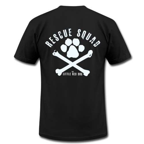 TLRD Rescue Squad T-Shirt (Red or Black) - black