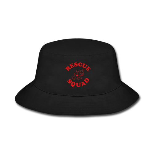 Rescue Squad Bucket Hat - black