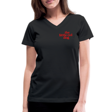 Load image into Gallery viewer, Women&#39;s TLRD V-Neck T-Shirt - black

