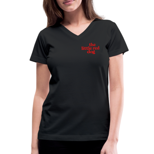 Women's TLRD V-Neck T-Shirt - black